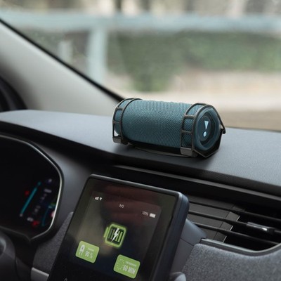 TXEsign Car Speaker Mount Compatible with JBL Flip 6/Flip 5, Metal Black