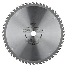 (TG. ø 350 x 30 x 3,5 mm) wolfcraft Lama per seghe circolari da banco TCT, seri