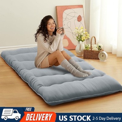 Twin/Full Size Japanese Floor Mattress Futon Mattress Foldable Mattress Roll Up