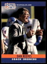 1990 Pro Set Dan Reeves Denver Broncos #94