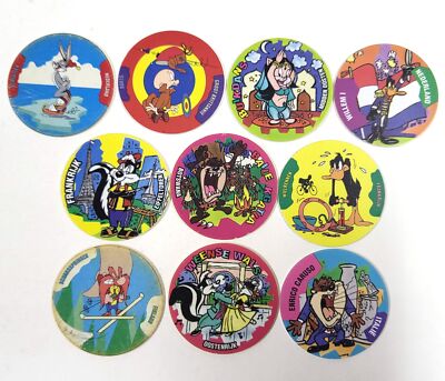 Vintage 1990s Tazos World Flippo's Looney Tunes – Series 176-235