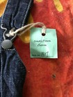 Small Town Charm Denim Overalls kitchen towel — photo 3