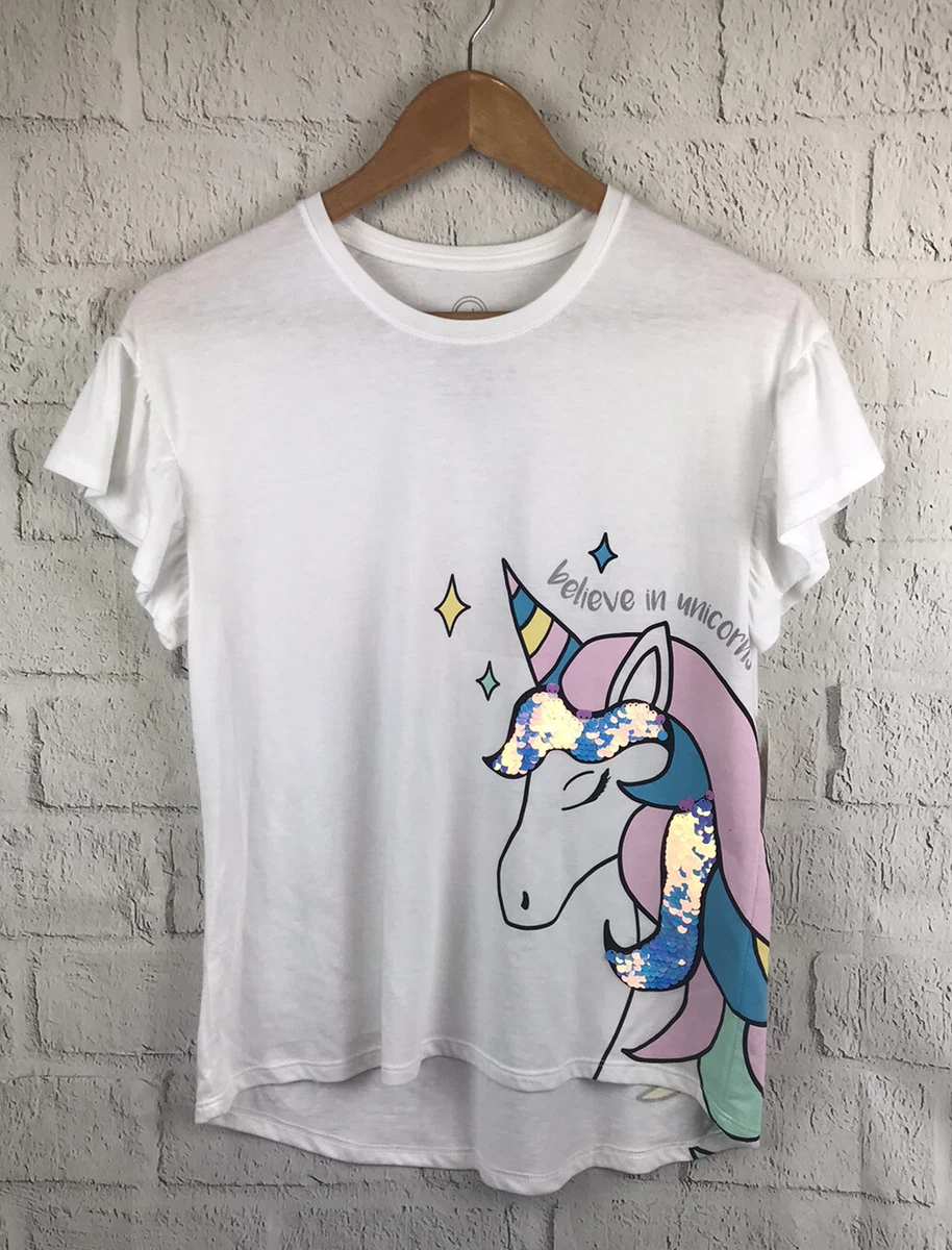 reversible sequin shirt unicorn