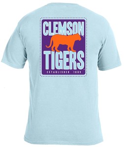 clemson t shirts comfort colors
