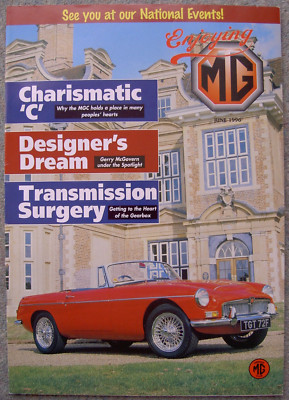 Enjoying MG (June 1996) MGC, MGB, MGA, MGF, Gerry McGovern, Transmission Surgery