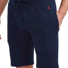 POLO RALPH LAUREN Navy Slim Short Sleep Loungewear Bottoms Shorts Size M BNWT