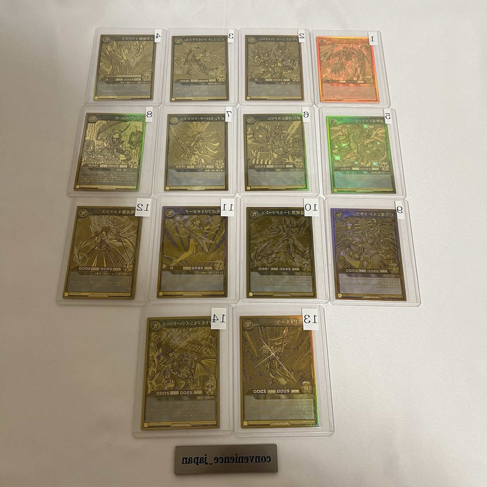 Yugioh GRP1 Gold Rush Rare Complete Set 7th Lord Magician