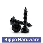 No 4 6 8 10 12 Pozi Flange Head Self Tapping Screw Black Phosphate Tapper BS4174