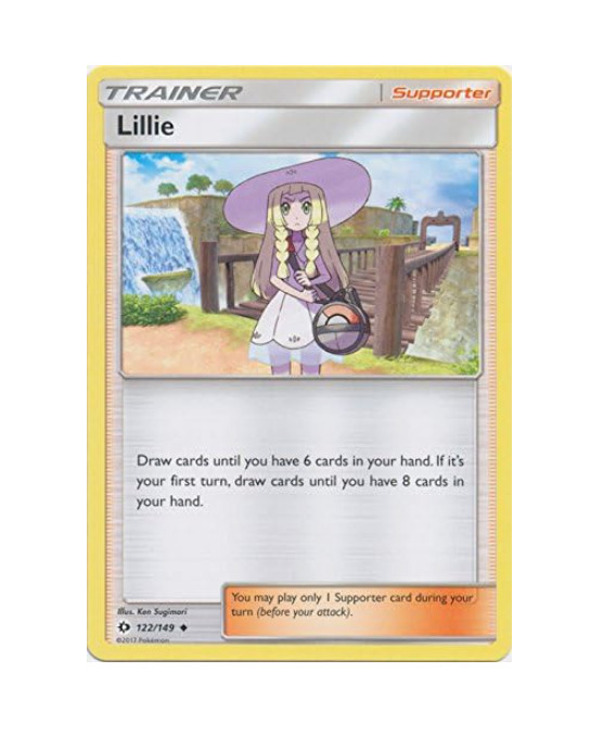 Pokemon - Lillie - 122/149 - Sun & Moon - NM/M