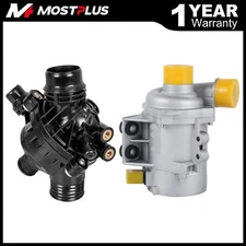 Electric Engine Water Pump and Thermostat For BMW X3 1 3 5 Series 11517563183