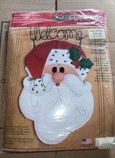 NEW Dimensions 8111 Santa Buddy Welcome Feltworks