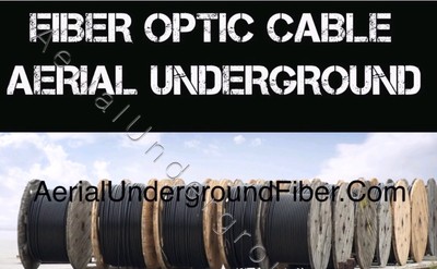 4 Count Strand SM Flat Drop Fiber Optic Cable Reel ADSS Superior Essex FTTH FTTP