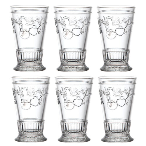 La Rochere Versailles Long Drink Glass Set of 6 300ml Drinks Highball Tumbler - Afbeelding 1 van 3