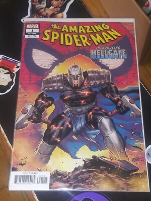 AMAZING SPIDER-MAN #1 CAFU HELLGATE FIRST APPEARANCE VARIANT KEY COVER NM 2025
