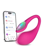 LOVENSE Lush 4 Remote Control Wearable G-spot Egg Vibrator for Women LED Light
