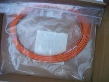 15 Meter Multimode Duplex Fiber Optic Cable 50/125 LC-LC Orange