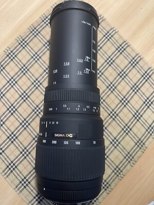 Sigma DC Camera  Lens For Nikon
