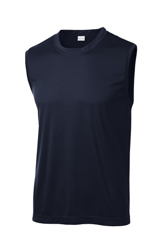 Sport-Tek Mens Sleeveless T-Shirt Moisture Gym Muscle USA New Summer ST352 - Picture 6 of 9