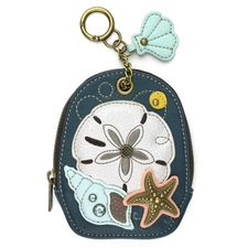 Mini Coin Purse Keychain - Women's RFID Protected Card Holder and Coin Purse ...