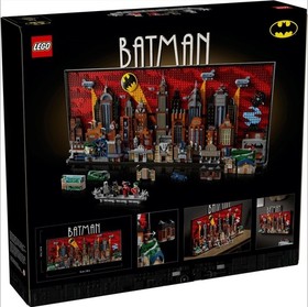 LEGO 76271 Batman The Animated Series Gotham City Skyline Diorama Art DC Comics