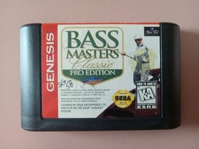 BASS Masters Classic: Pro Edition (Sega Genesis, 1996) Tested 