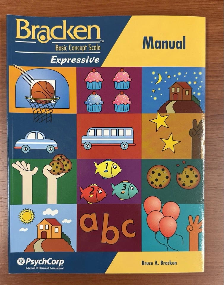 Bracken Basic Concepts Scale 3 Expressive Language Speech SLP Test Assessment - Image 2 of 4