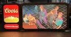 🔥🔥RARE Vintage 80s Large COORS Beer Light Up Wall Sign WORKING 38”x16”