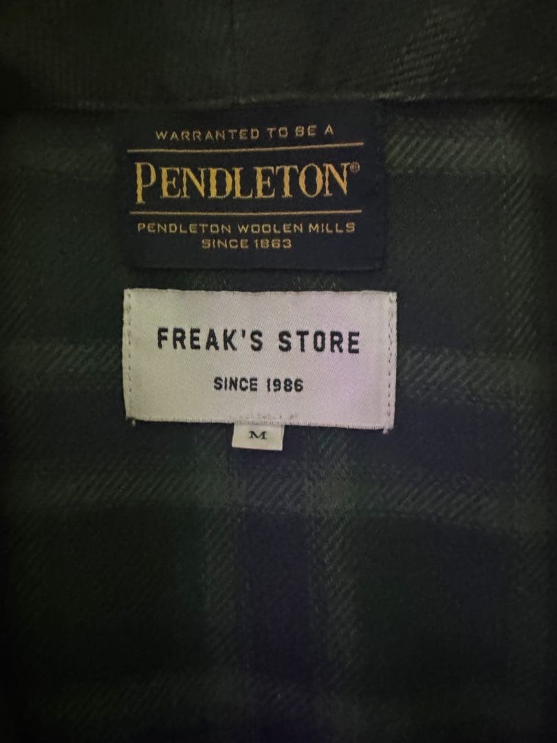 Pendleton M Check Pattern Gown Coat with Waist Ri… - image 2