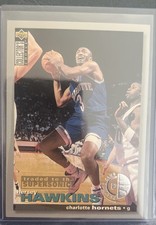 1995-96 Upper Deck Collector's Choice Hersey Hawkins #151 Platinum Player's Club