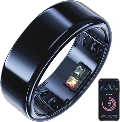 #ad #ad XXIVASST Smart Ring Blood Oxygen amp; Blood Pressure Ring Fitness Ring $187.06