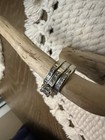 14K White Gold Princess Cut Natural Diamond Bridal Set 2.10 CTW EGL Size 6 — photo 3