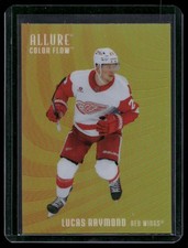 2025-26 Upper Deck Allure #CF-15 Lucas Raymond Color Flow Orange-Yellow