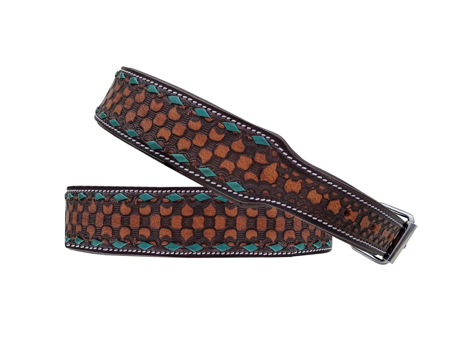 Leather Dog Collar Western Dog Collar Heavy Duty Hand Tooled Adjustable Padded
Opens in a new window