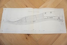 1879 Victoria Carriage Shed Original Railway Track Plan Map