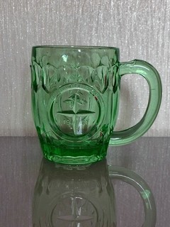 Festival Of Britain 1951 British Souvenir Tankard Dimpled Beer Glass 10cm Tall