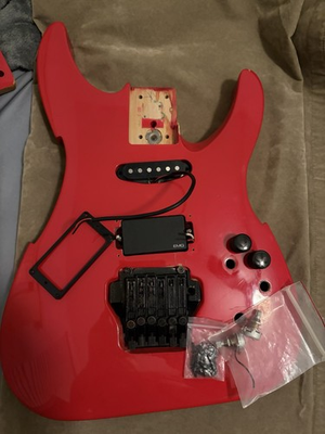 #ad Peavey Vandenberg Complete Guitar Read Description 1989 Red $1100.00