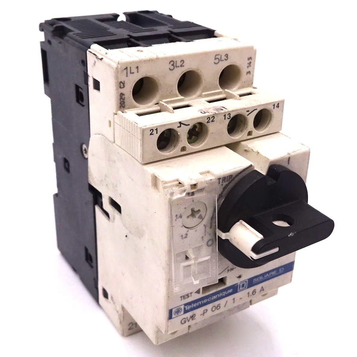 Circuit Breaker GV2-P06 Telemecanique 3P 1.0-1.6A *Used*