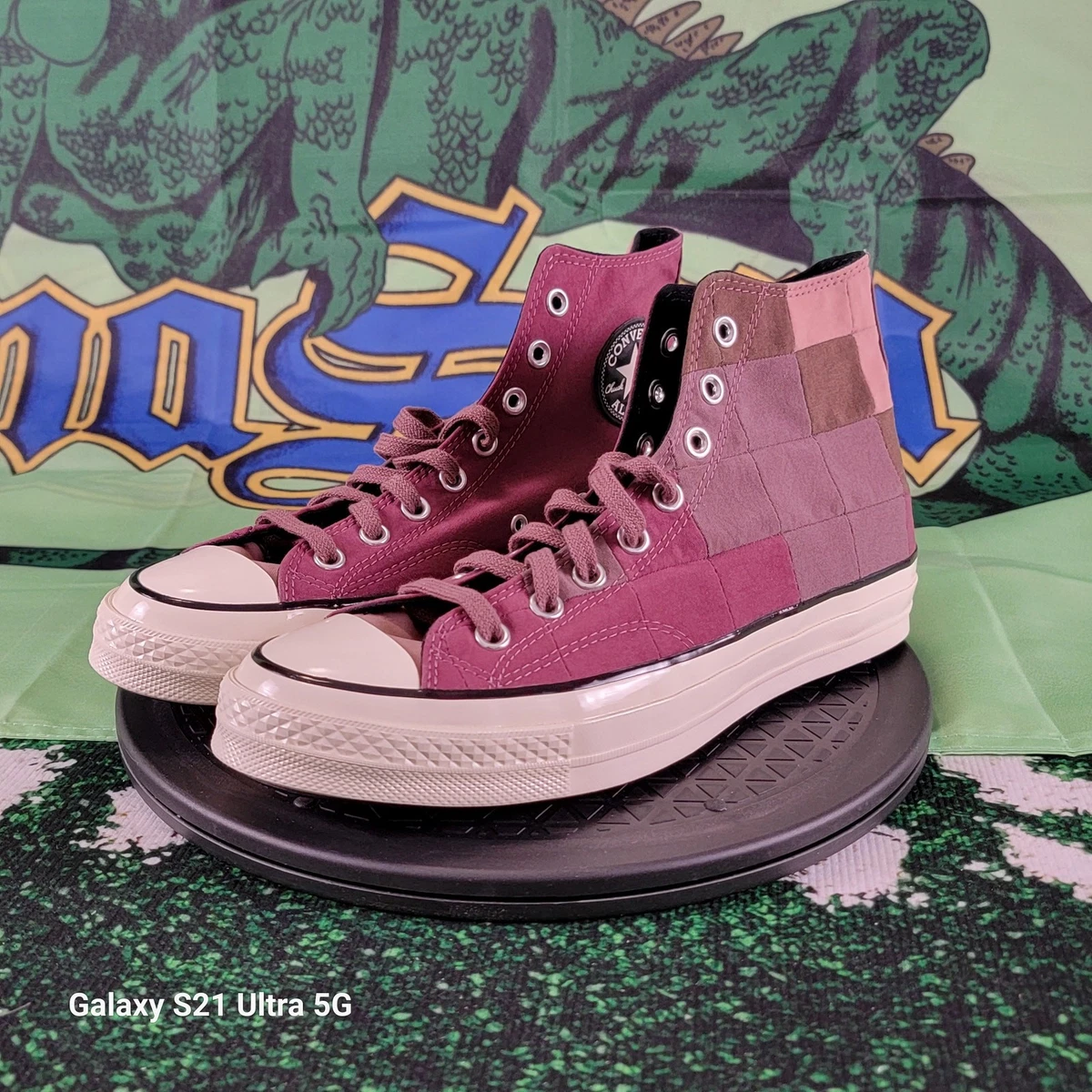 Converse Chuck 70 High Plant Color Patchwork - Rose Taupe for Sale