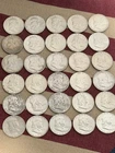 Lot Of 30 Franklin Half Dollars 90% Silver Excellent Condition