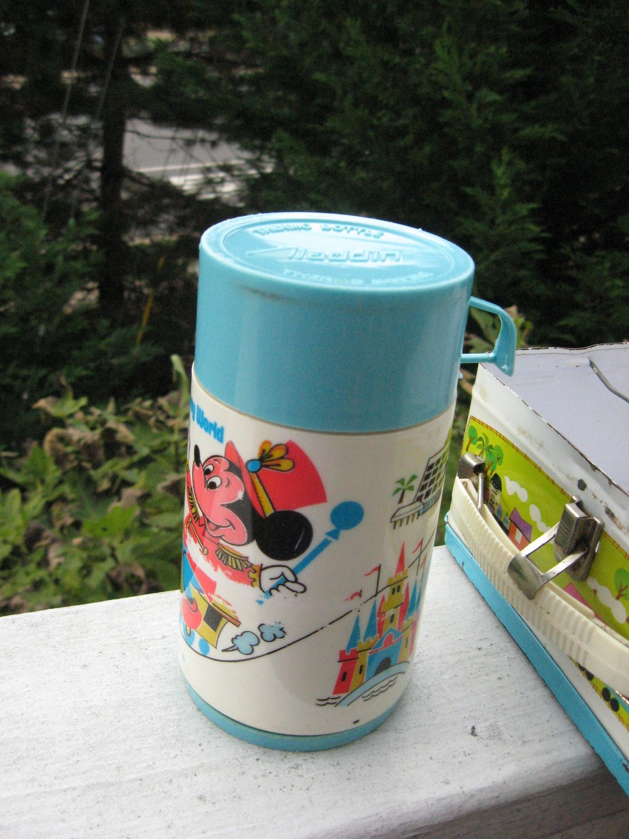 VTG ALADDIN Walt Disney World Metal Lunch Box & Thermos | eBay