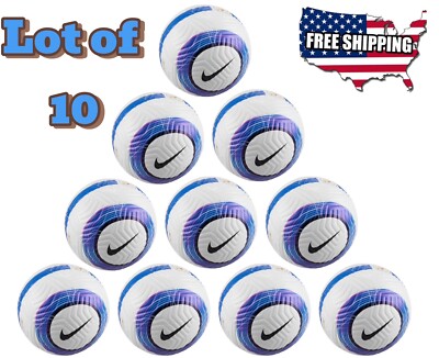 Lot off 10 balls 2024/2025 Nike Flight Premier League Official Match Ball - Size