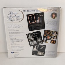 Creative Memories BLACK Refill Scrapbook pages yr 2000 12X12 album size