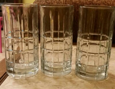 Vtg Anchor Hocking 68332L8 Manchester Drinking Glasses, 16 oz (Set of 3 ...