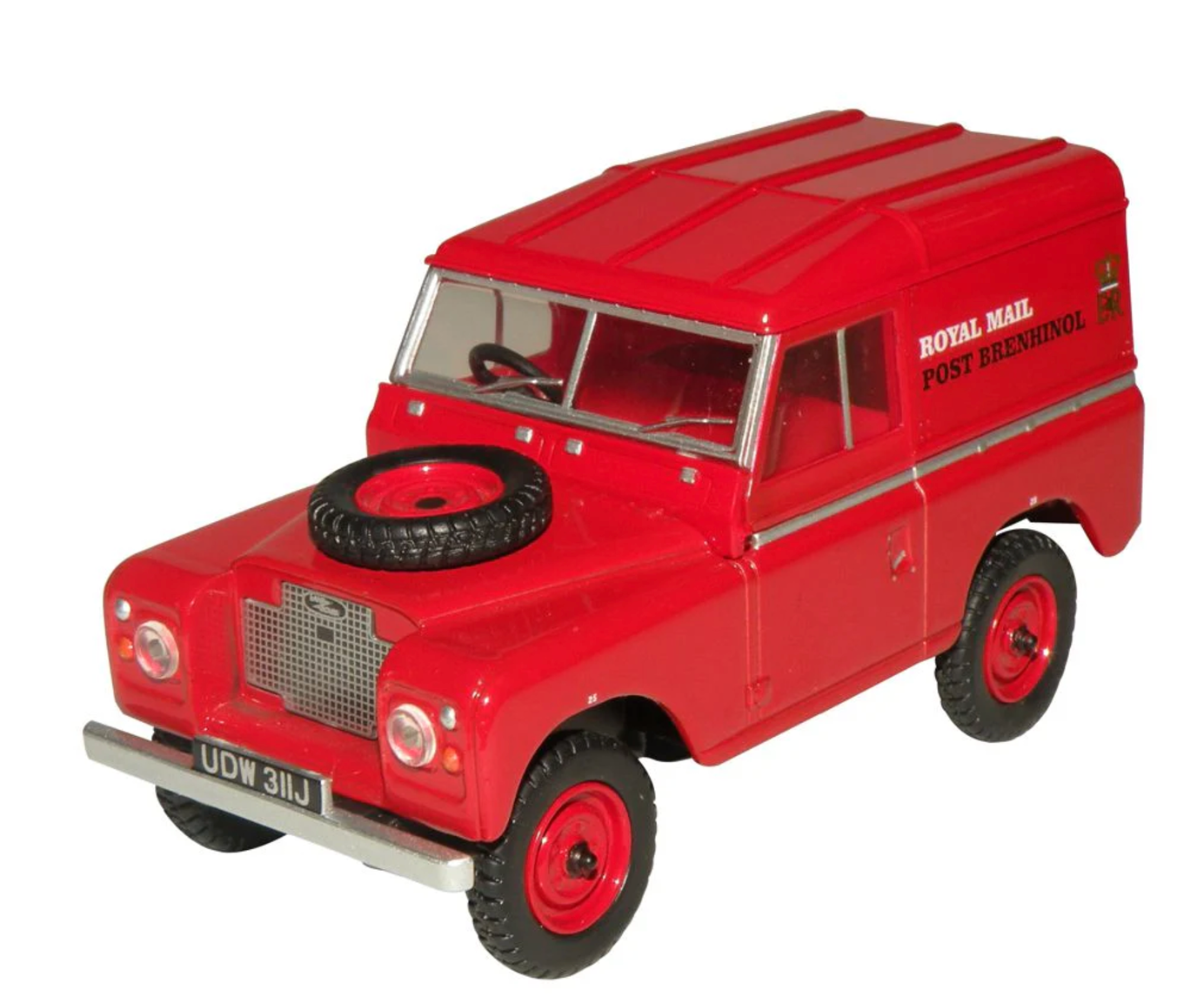Oxford 43LR2AS001 Land Rover Series IIA SWB Hard Top Royal Mail 1:43 Scale