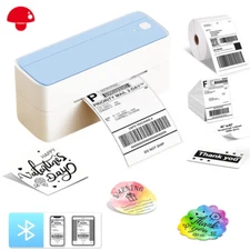 Phomemo Bluetooth Thermal Shipping Label Printer Label Maker for Shipping LOT