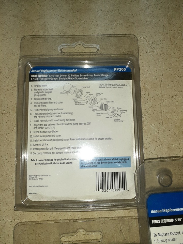 Torpedo Heater Parts Filter Spark Plug Rotor Kit eBay