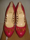 100% AUTH NEW WOMEN LOUBOUTIN GRIFFITA 140 CYCLAMEN PUMPS/HEEL US 10 — photo 5