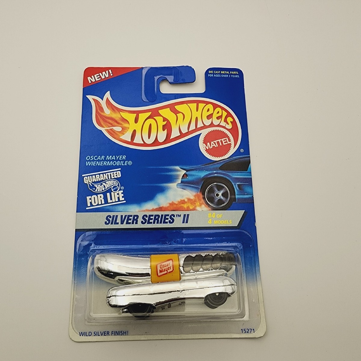 Hot Wheels 1996 Silver Series II #423 Oscar Mayer Wienermobile