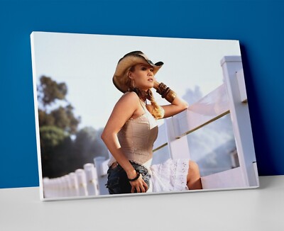 Carrie Underwood Cowgirl Poster or Canvas - Carrie Underwood Wall Art