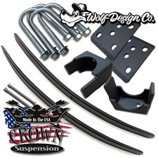 Crown Suspension 2015-2017 Ford F150 4" Drop Lowering Flip Kit Made in USA